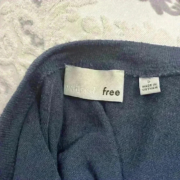 Aritzia  Wilfred Free Romper Jersey Knit Beach Casual Blue - Picture 5 of 10